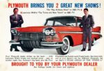 1957 Plymouth Belvedere Sedan with Lawrence Welk, Ray Anthony
