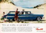 1957 Plymouth Belvedere Sport Suburban. 'We're not wealthy ... we just look it!'