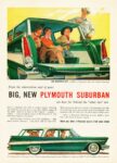 1957 Plymouth Sport Suburban. From the observation seat of your Big, New Plymouth Suburban