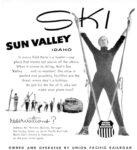 1957 Ski Sun Valley Idaho. Union Pacific Railroad