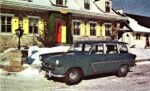 1957 Standard Vanguard Station Wagon (Canadian postcard)