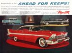 1958 Plymouth Hardtop, Wagon & Convertible. Ahead For Keeps!