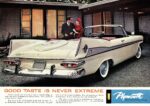 1959 Plymouth Sport Fury Convertible. Good Taste Is Never Extreme