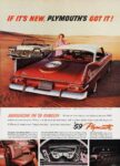 1959 Plymouth Sport Fury Hardtop & Convertible