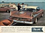 1959 Plymouth Sport Fury Hardtop. Their Boats Are Different, But They Both Drive Plymouths