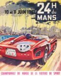1961 10 et 11 Juin 1961. 24 H du Mans. Championnat Du Monde De La Voiture De Sport