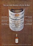 1961 You can read character all over its face! Canadian Club