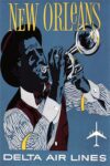1962 New Orleans. Delta Air Lines