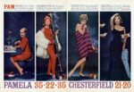1962 Pamela 35-22-35. Chesterfield 21-20