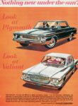 1962 Plymouth & Valiant. Nothing new under the sun