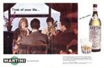 1962 Time of your life... Martini Extra dry Vermouth on the rocks!