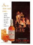 1964 Sip it slow and easy.... Hiram Walker's Ten High A True Bourbon