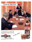 1964 Time for Martini! Martini vermouth on the rocks!