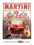 1965 Martini. 'Vermouth on the rocks... Martini & Rossi... Delicieux!'