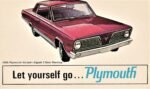 1966 Plymouth Valiant Signet 2-Door Hardtop. Let yourself go... Plymouth