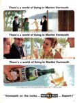 1966 There's a world of living in Martini Vermouth. 'Vermouth on the rocks... Martini & Rossi ... Superb!'