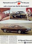 1967 Plymouth Barracuda. Plymouth is out to win you over this year