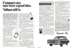 1967 Plymouth Valiant. Compact cars sure were a good idea. Valiant still is