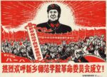 1967 Warmly welcome the founding of the revolutionary committee of Xinxiang Normal College!