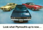 1969 Plymouth Barracuda, Fury & Satellite