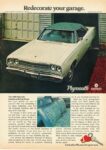 1969 Plymouth Satellite with Pop Prints. Redecorate your garage