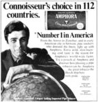 1970 Connoisseur's choice in 112 countries. Amphora