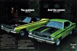 1971 Plymouth Duster 340 and Duster Twister. The quickest. And the newest