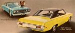 1971 Plymouth Valiant Scamp & 4-Door Sedan