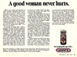 1972 A good woman never hurts. Wynn's