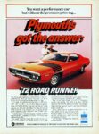 1972 Plymouth Road Runner. You want a performance car - but without the premium price tag... (Canada)