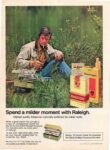 1972 Spend a milder moment with Raleigh