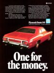 1973 Plymouth Duster 340. One for the money
