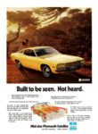 1973 Plymouth Satellite Sebring-Plus Hardtop. Built to be seen. Not heard