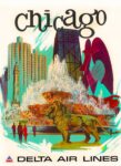 1974 Chicago. Delta Air Lines