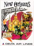 1974 New Orleans. Delta Air Lines