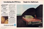 1974 Plymouth Fury. Tough it is. Dull it isn't