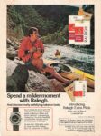 1974 Spend a milder moment with Raleigh