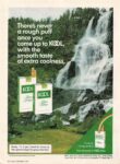 1974 There's never a rough puff once you come up to Kool, with the smooth taste of extra coolness
