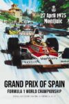 1975 27 April 1975 Montjuic. Grand Prix Of Spain. Formula 1 World Championship