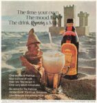 1975 The time, your own. The mood, Lazy. The drink. Kahlua & Milk