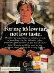 1977 For me it's low tar, not low taste. Winston