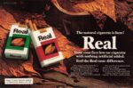 1977 The natural cigarette is here! Real