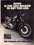 1982 Yamaha 650 Two. $1999 Is The Last Reason To Buy This 650