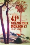 1983 41e Grand Prix Monaco 83. 12-15 Mai