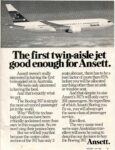 1984 The first twin-aisle jet good enough for Ansett