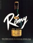 1986 Remy Martin. The First Name In Cognac Since 1724