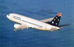 1988 Ansett Australia B737-300 Postcard