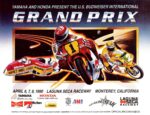 1990 Yamaha And Honda Present The U.S. Budweiser International Grand Prix, April 6,7,8 1990 Laguna Seca Raceway Monterey, California