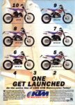 1993 KTM. One Get Launched