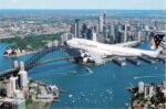 1994 Ansett Australia 747-300 Postcard